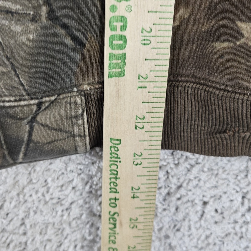 Dri Duck Camo Realtree Hardwood Wildfire Power Fleece Hoodie Jacket Womens Large - Picture 3 of 16